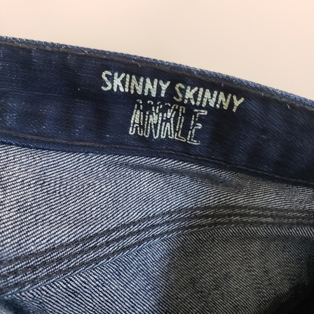 Madewell Women's Dark Blue Jeans - Picture 4 of 6